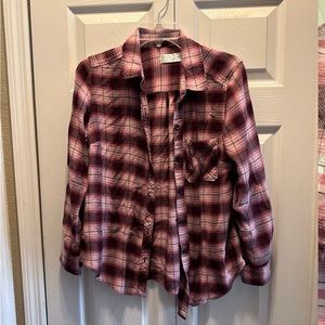 Women’s size medium pink flannel